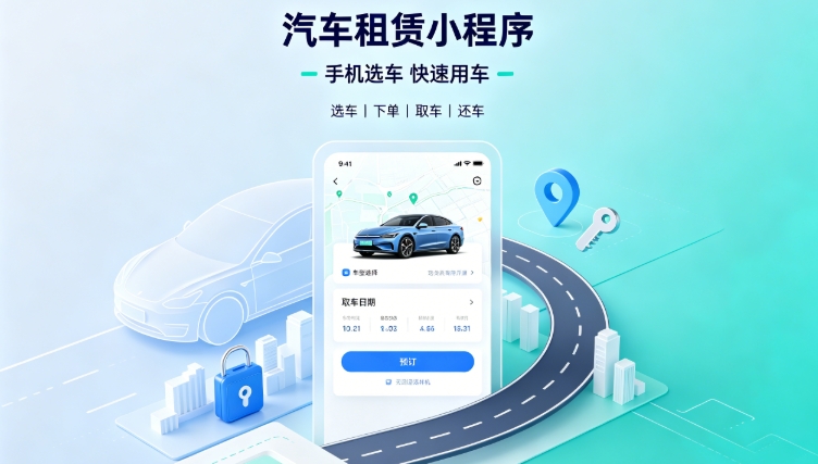 自营汽车租赁小程序定制开发深度案例｜j9真人第一品牌租车行业数字化私域转型解决方案